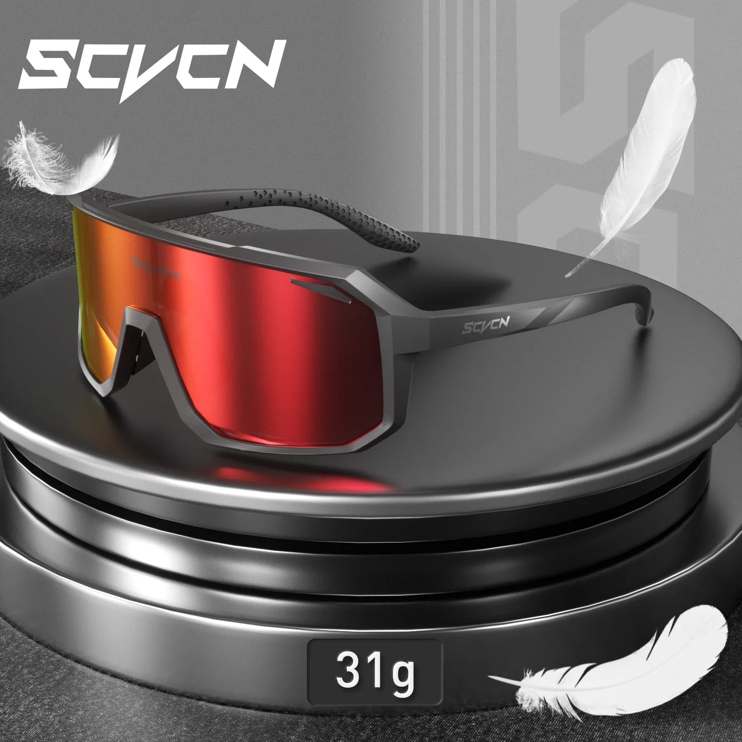 SCVCN Sports Cycling Sunglasses UV400