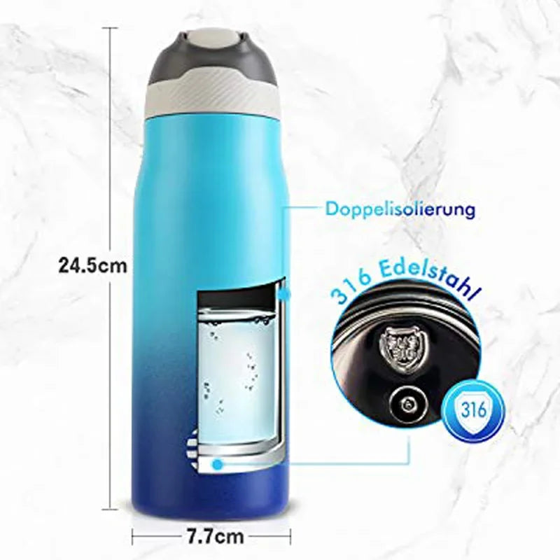 FEIJIAN Insulated Water Bottle  ( stainless steel )