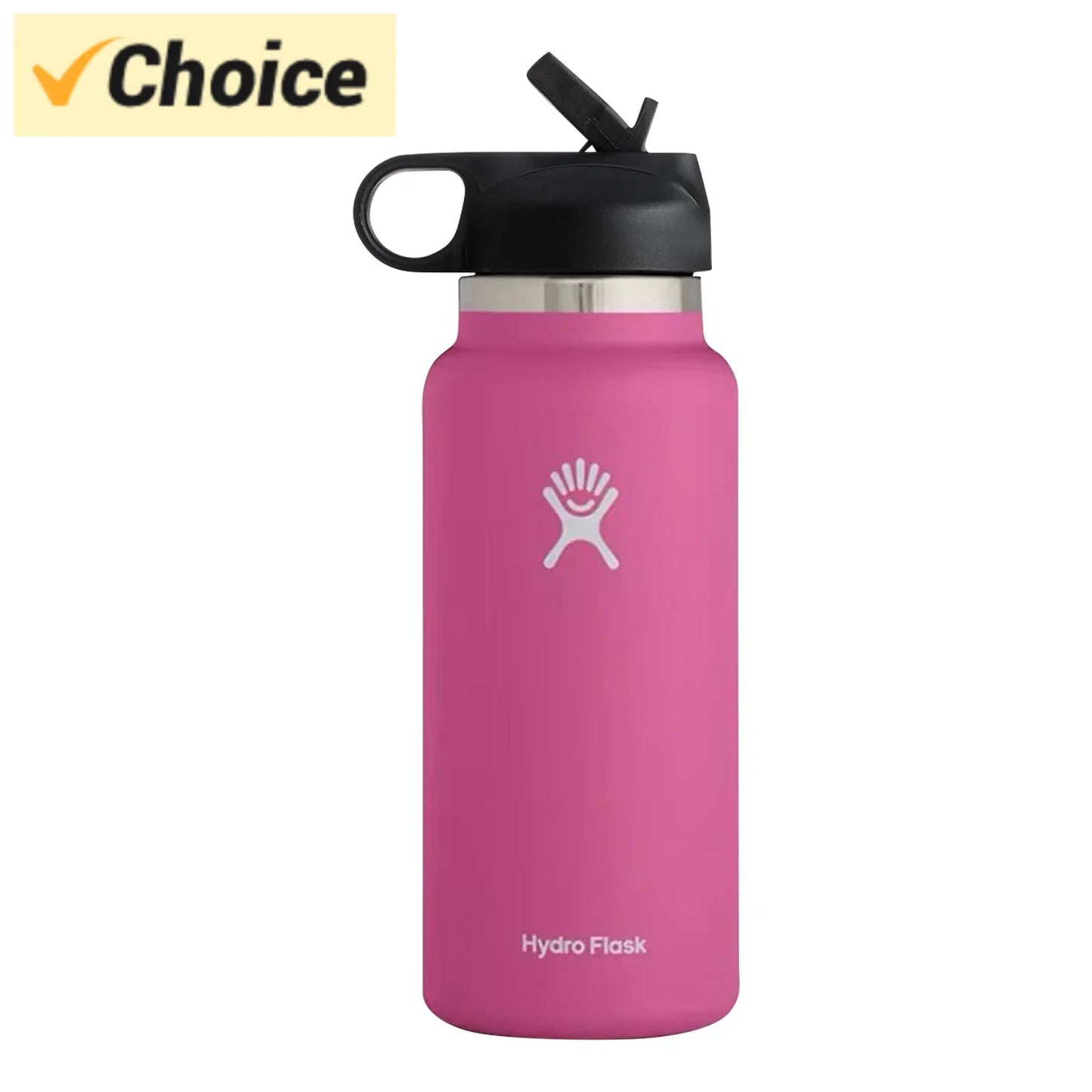 Hydro Flask Leakproof 32 Oz Straw Water Cup - Watermelon Red