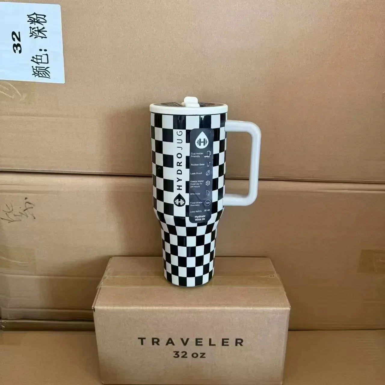 HydroJug 32 OZ Insulated Car Cup