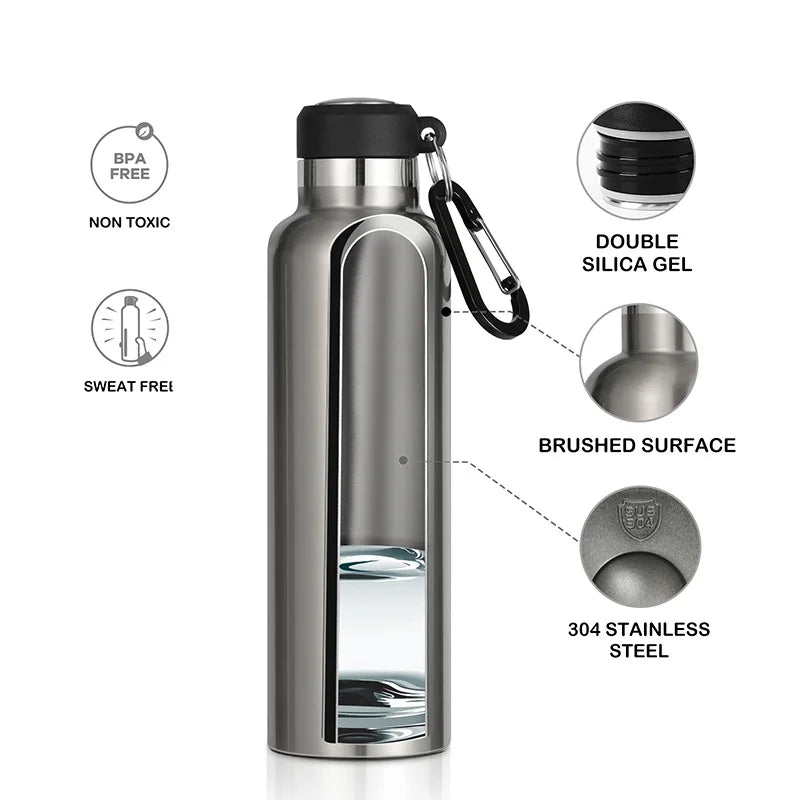 FEIJIAN Mini Thermos Bottle  ( Stainless steel )