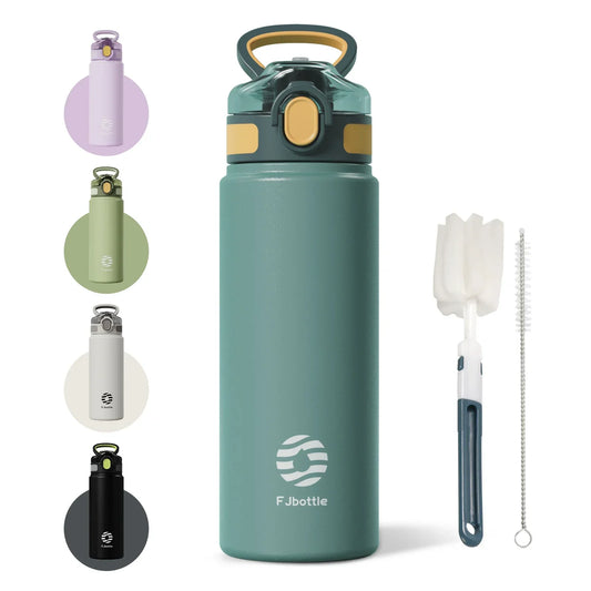 FEIJIAN Insulated Straw Water Bottle ( leak proof )