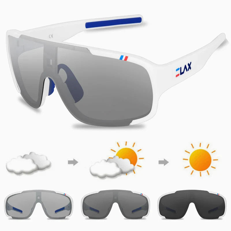 ELAX Polarized Photochromic Cycling Glasses