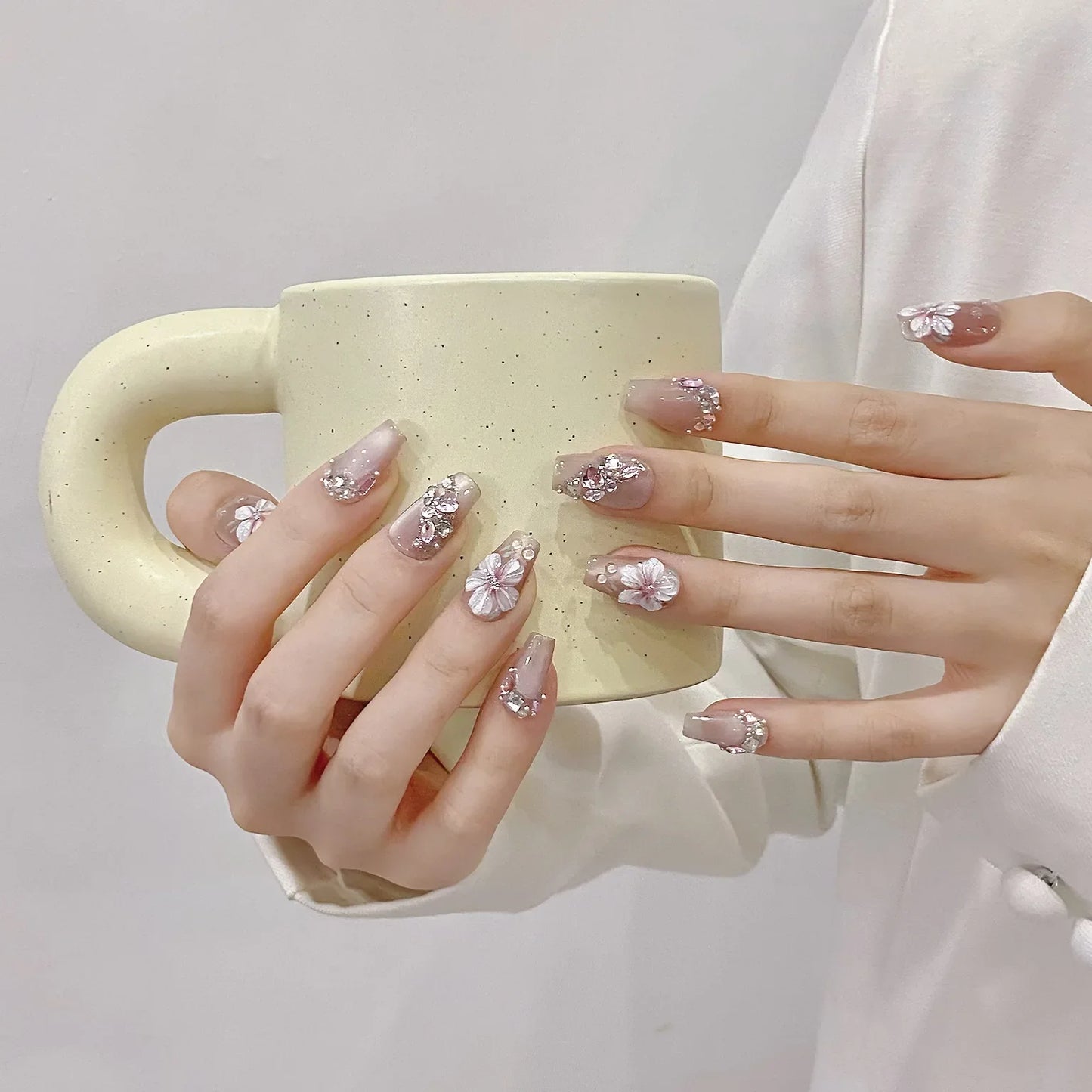 10Pcs Butterfly Cat’s Eye Nails