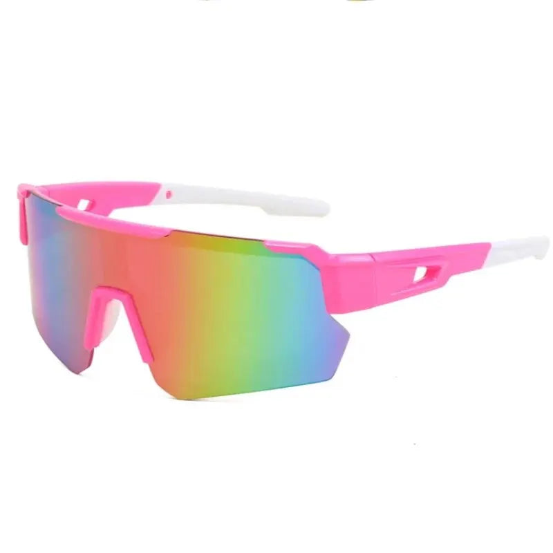 Pink UV Cycling Sport Sunglasses